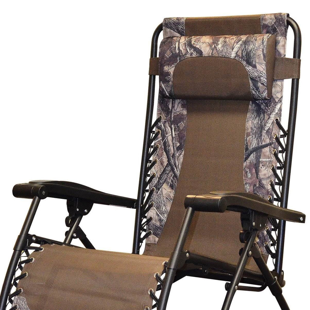 Camouflage Zero Gravity Steel Frame Patio Chair V388