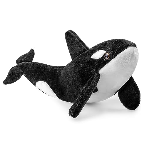 Grey 26Inches Lifelike Great White Shark Plush Toy D670664
