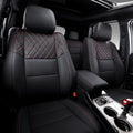 Jeep Grand Cherokee Seat Covers Full Set Black Red V4730