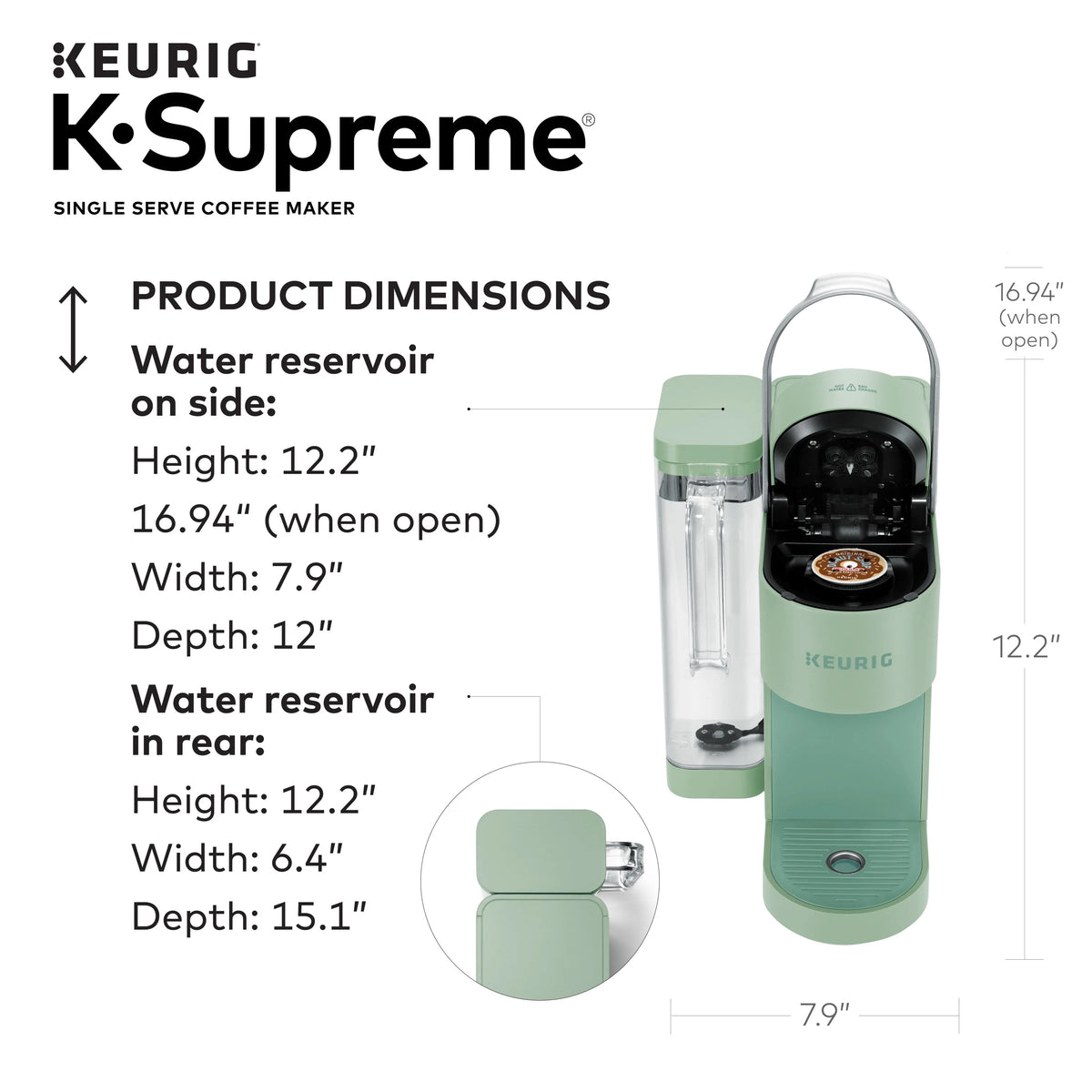 Single-Serve K-Cup Pod Coffee Maker X40070