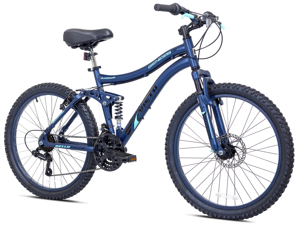 Blue Full Suspension Mountain Bike E61790