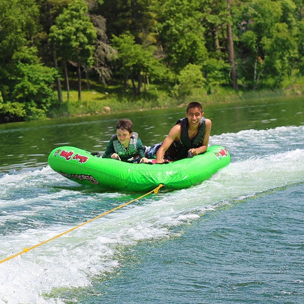 Blue 3 Rider Nylon Inflatable Towable Tube C1194