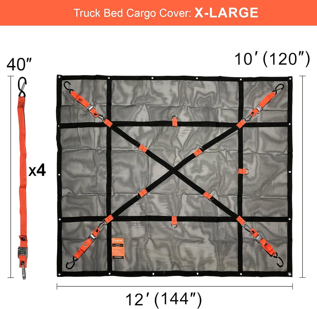 Heavy Duty Cargo Net 10' x 12' C345