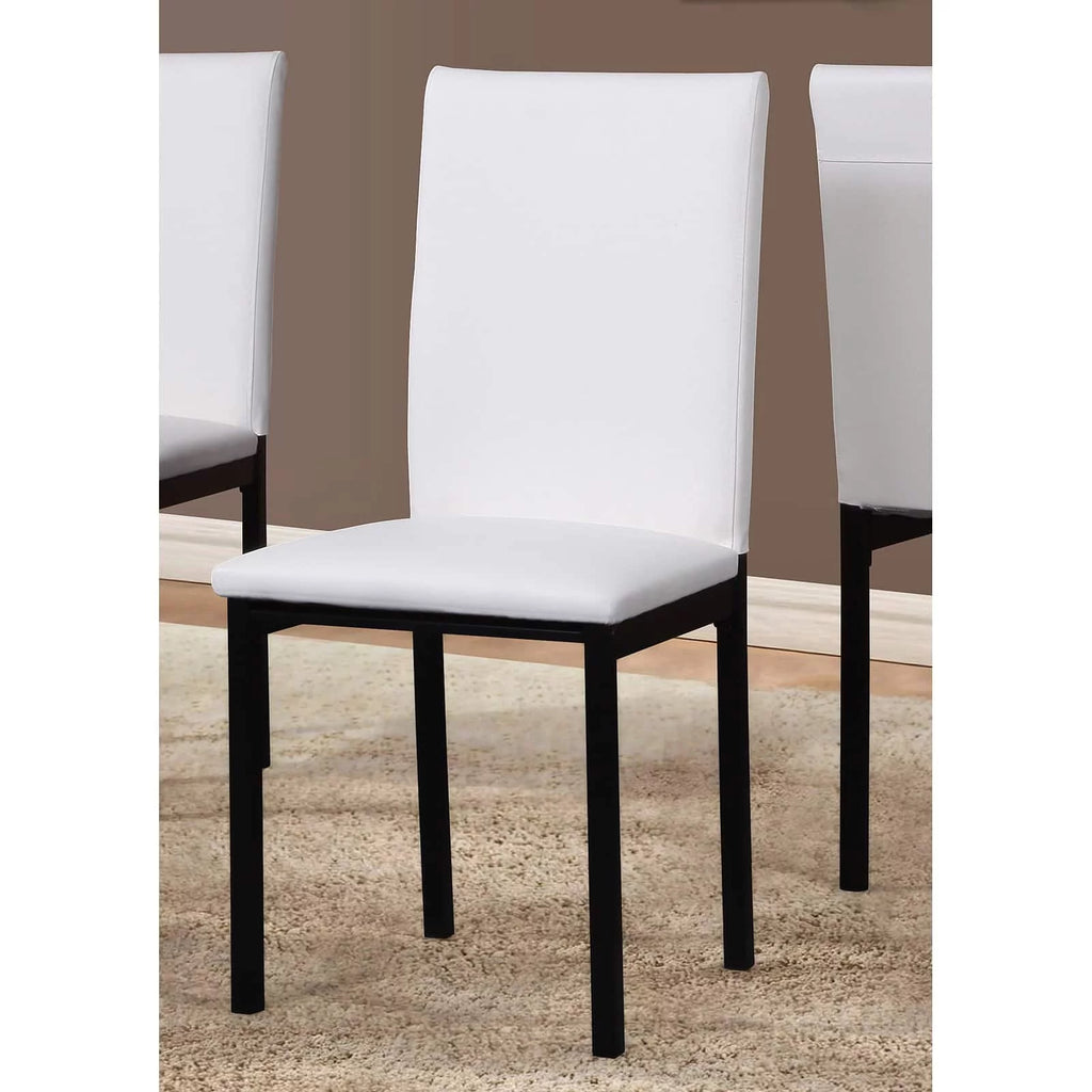Black Dining Chair Set of 4 X447