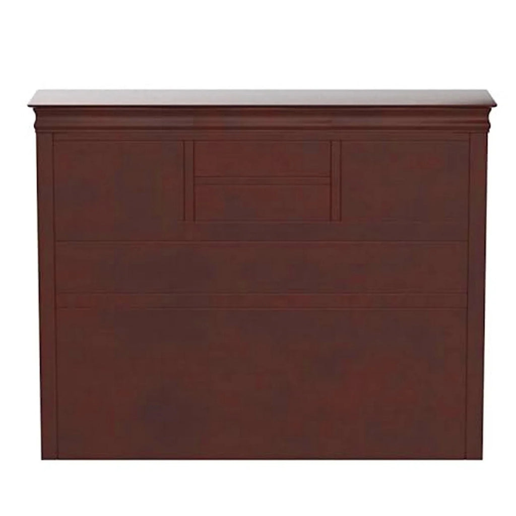 Queen Bed with Storage in Cherry A364