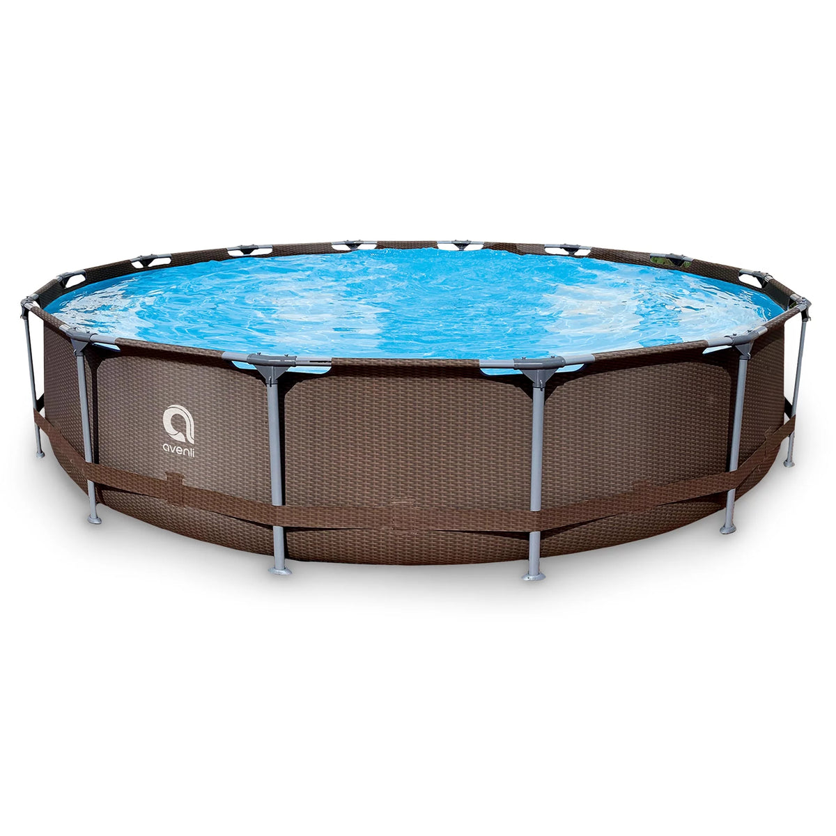15 Foot x 33 Inch Steel Frame Above Ground Swimming Pool D19071