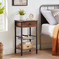 Brown Nightstand with 1 Drawer S979790