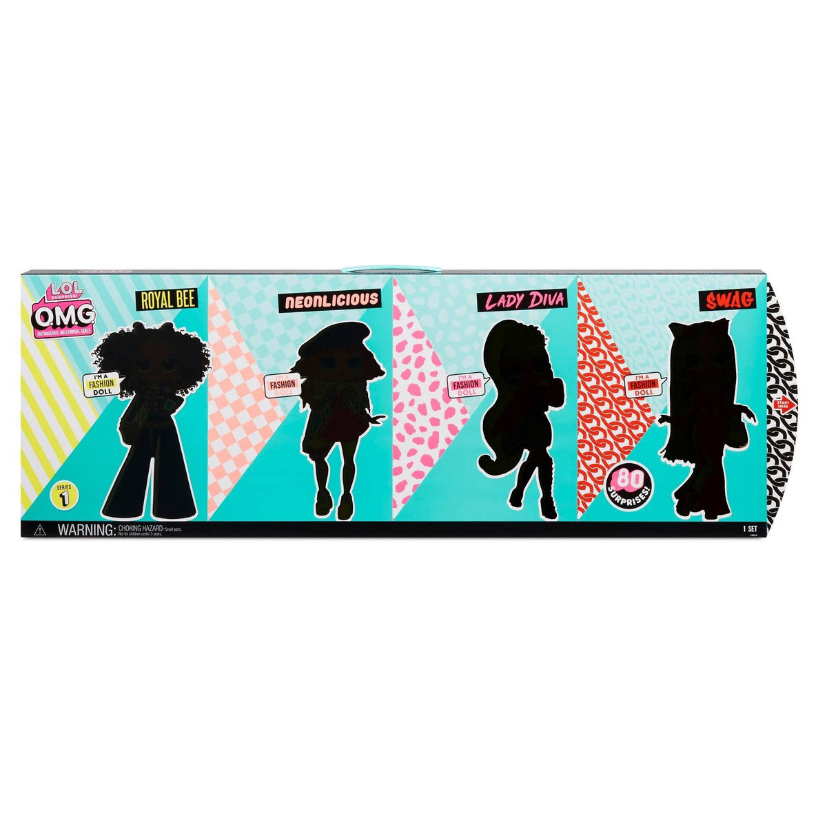 Fashion Dolls 4 Pack W45495