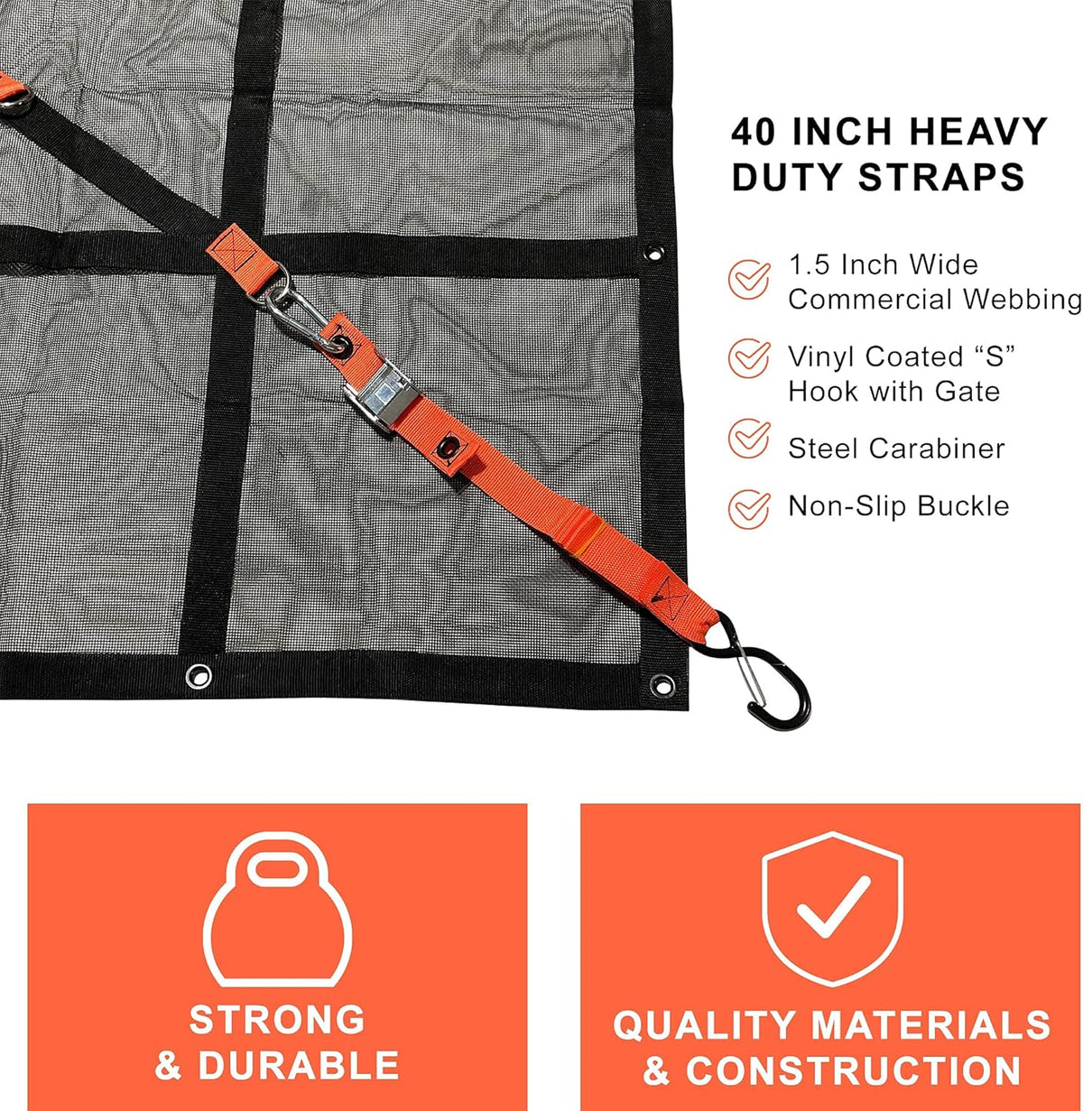 Heavy Duty Cargo Net 10' x 12' C345