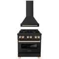 30 In. Dual Fuel Range and Range Hood M598262