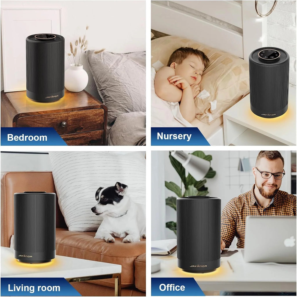Black H13 True HEPA Air Purifier T989557