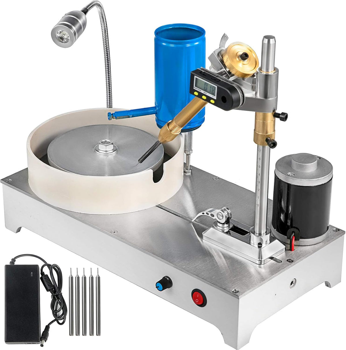 120W Gem Faceting Polishing Machine with Digital Display P78735