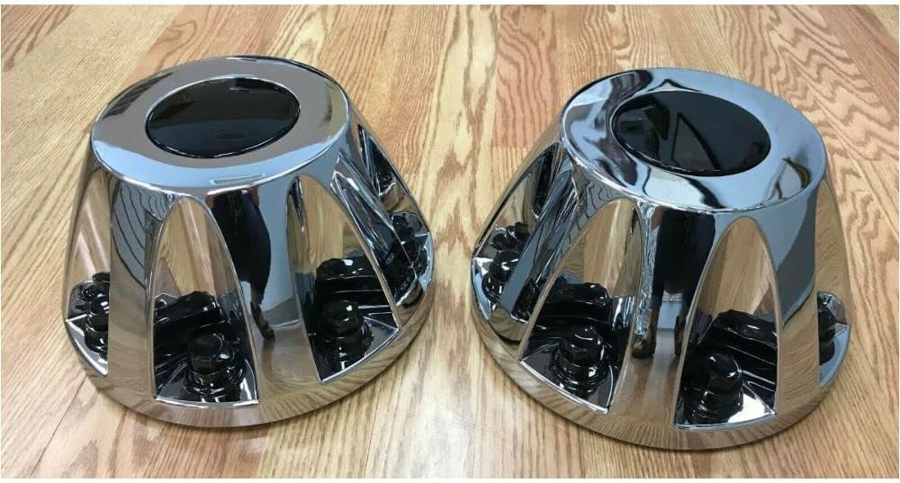 Compatible For Chevrolet 1-ton Dually REAR Wheel Simulators & Center Caps M123619