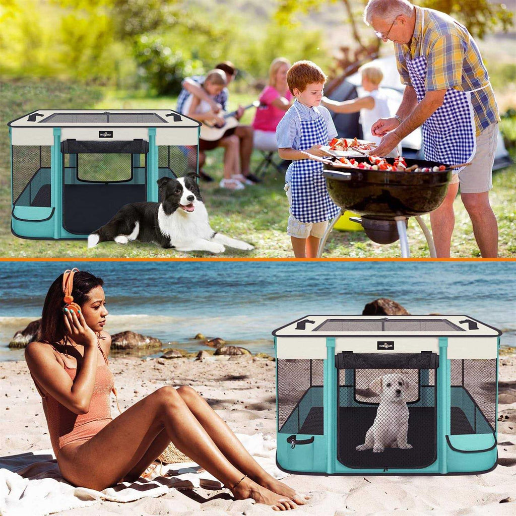 Foldable Waterproof Pet Playpen P3079