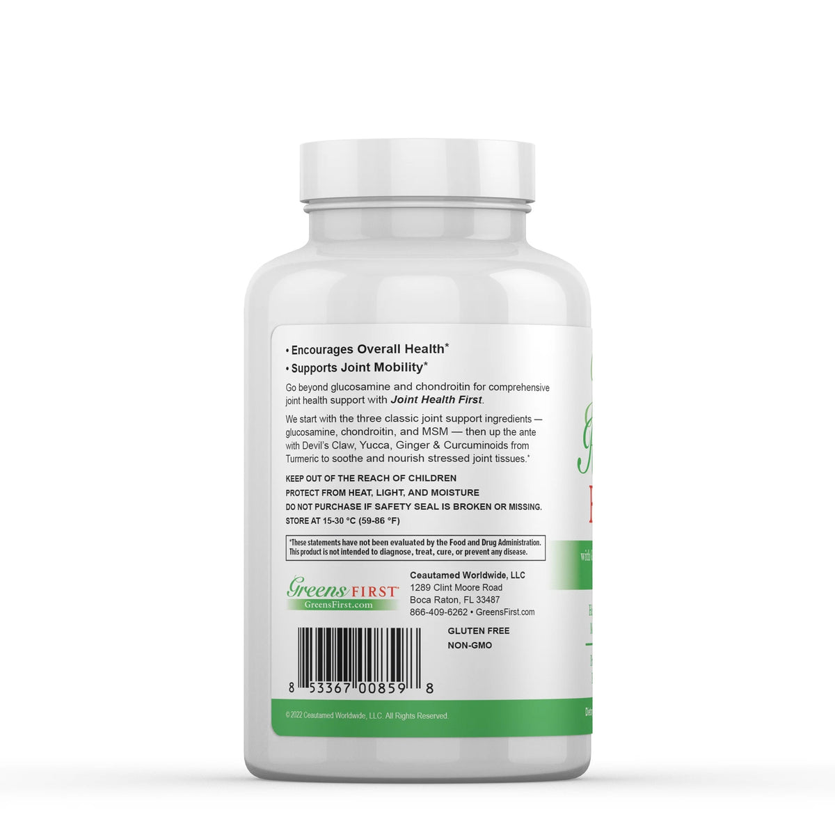 All-Natural Joint Health Supplement D8732