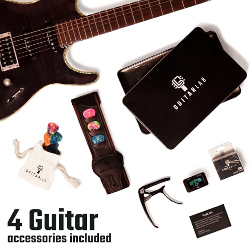 Guitar Accessories Kit with Strap, Capo, Tuner, Picks F217590