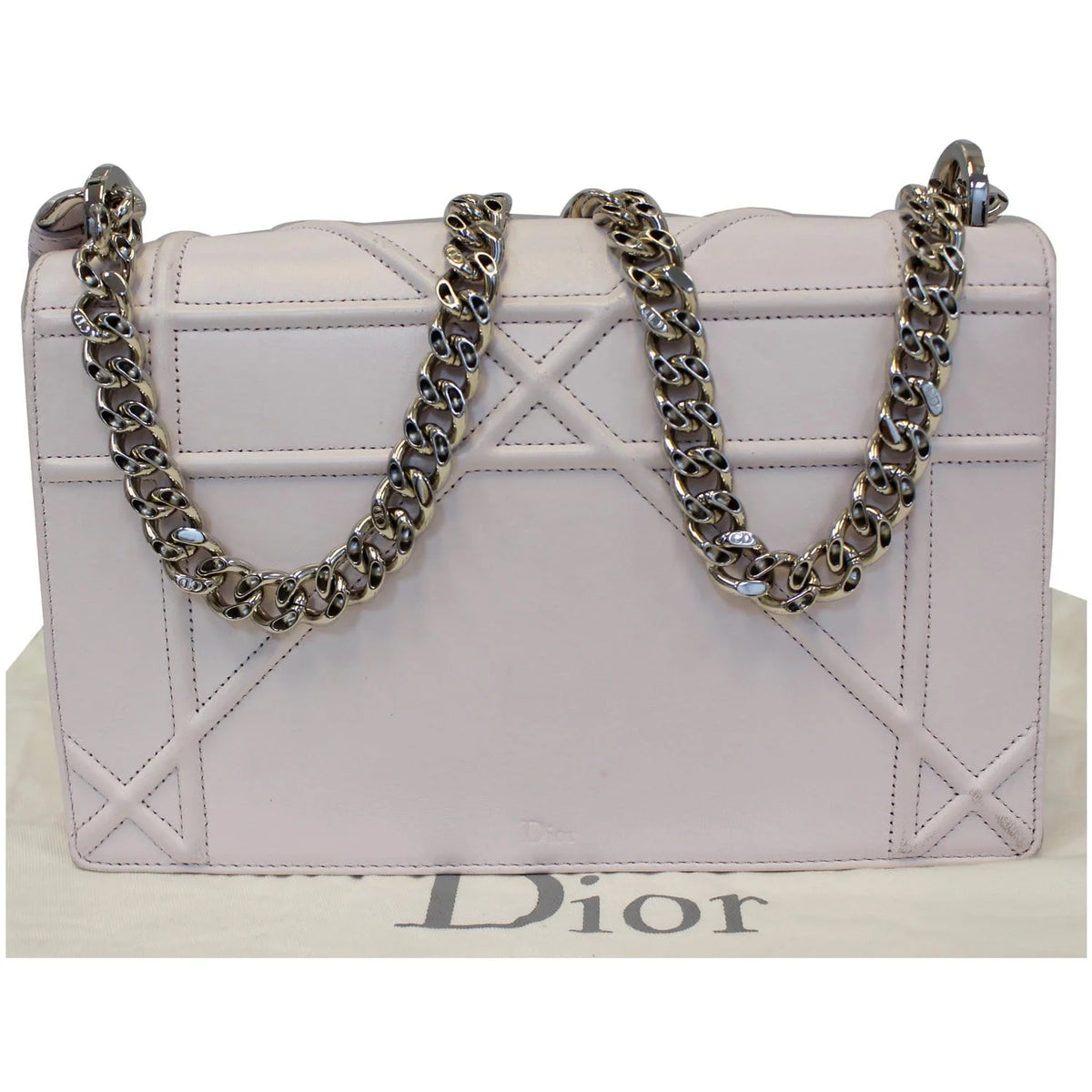 Pre-owned White Leather Medium Shoulder Bag L15311