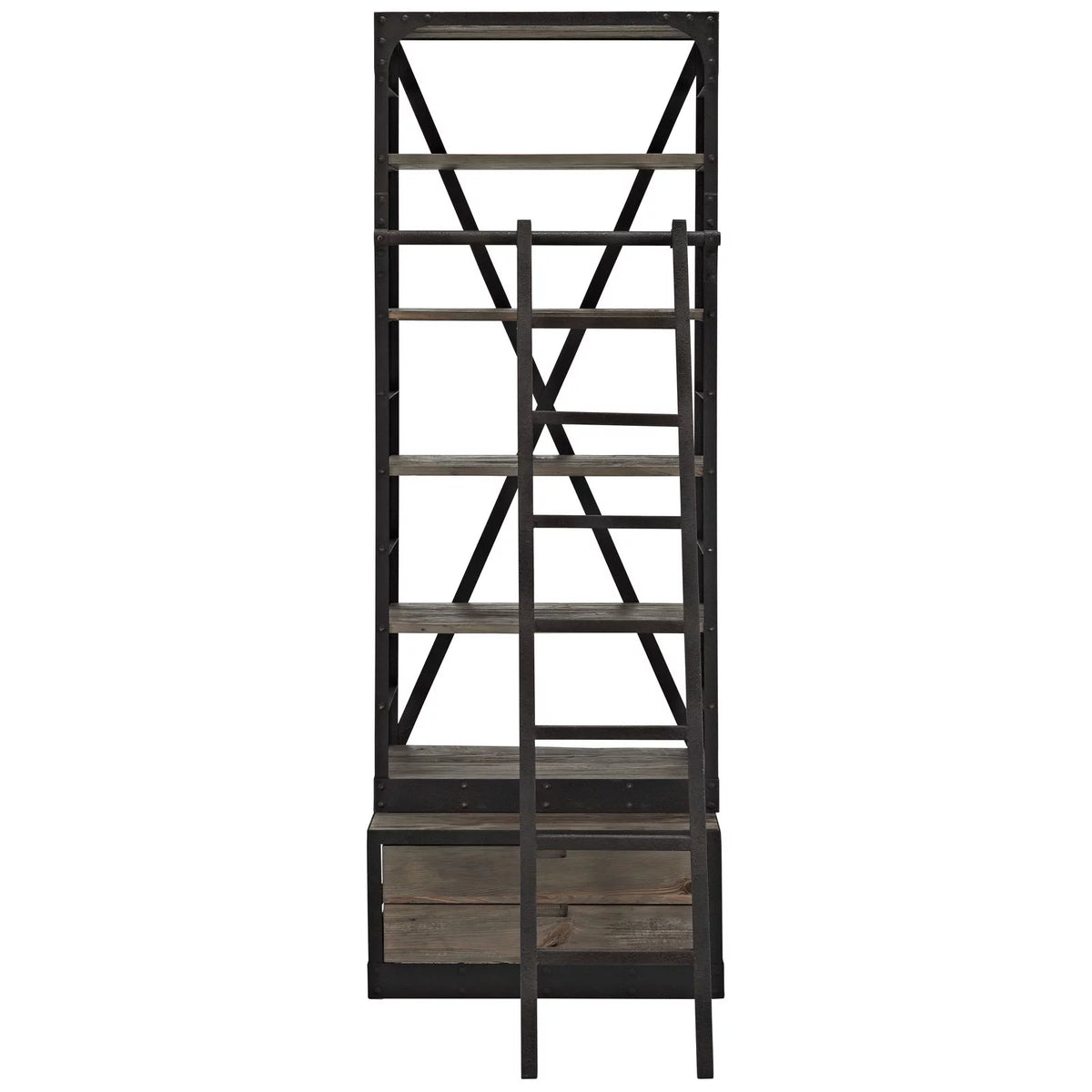 Wood Metal Stand E93888