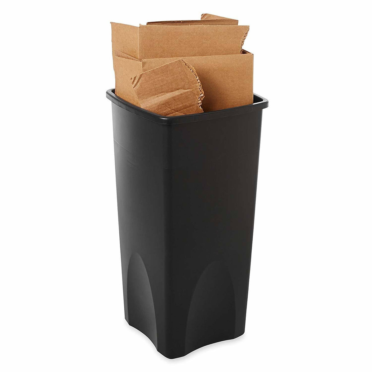 23-Gallon Black Trash Can Z1887