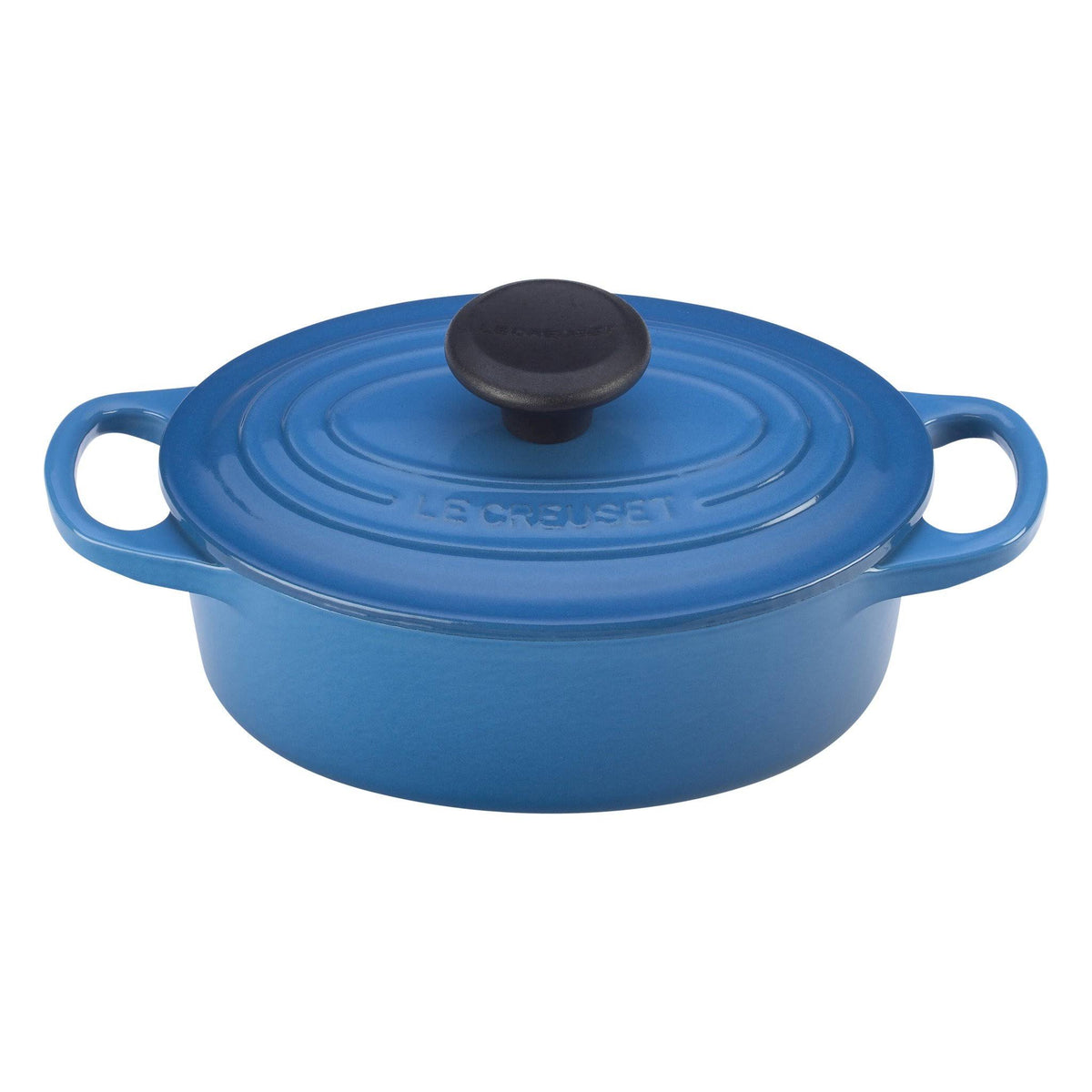 1-Quart Cast Iron Oval Dutch Oven D15616