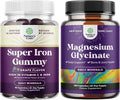 Iron Supplement with Vitamin C and Magnesium Glycinate O242