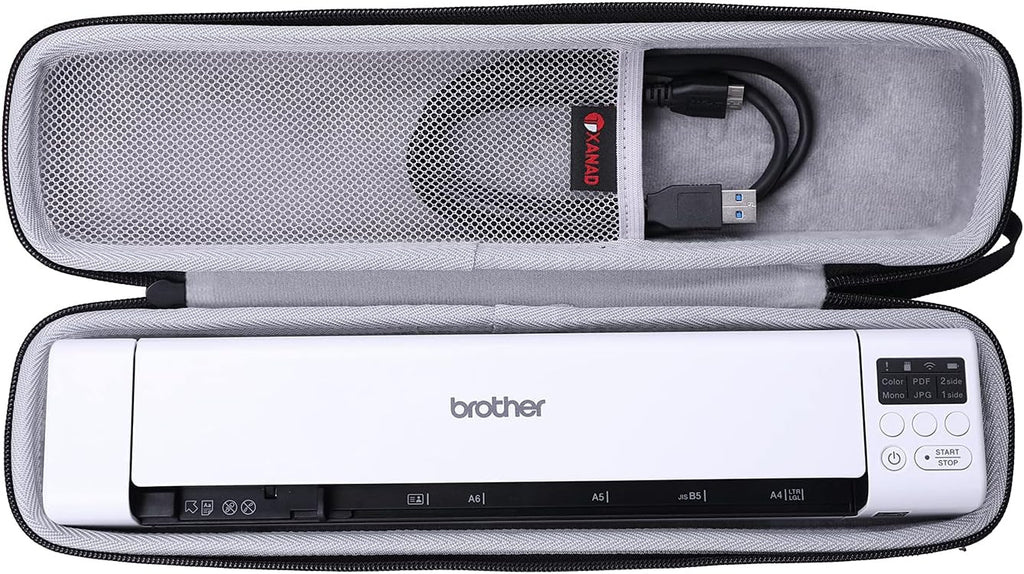 Light Gray Hard Case for Compact Mobile Document Scanner H320