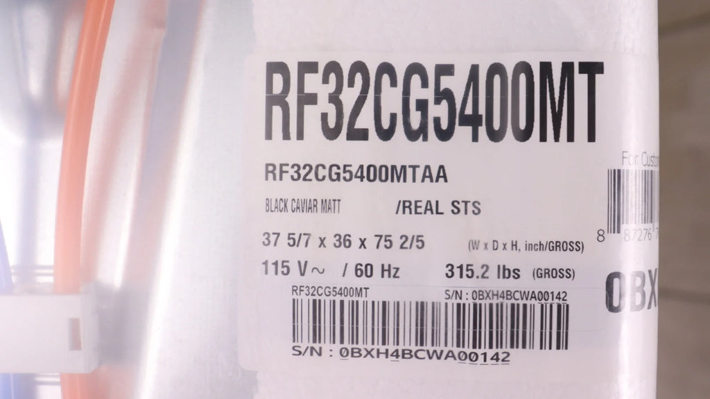 36 In. 30.5 Cu. Ft. Matte Black Steel 3 Door French Door Refrigerator M749544