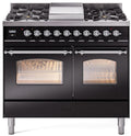 Black Dual Fuel Propane Gas Range R33745