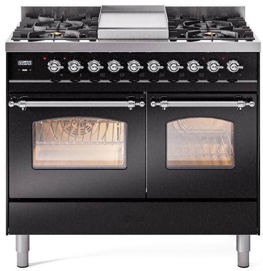 Black Dual Fuel Propane Gas Range R33745