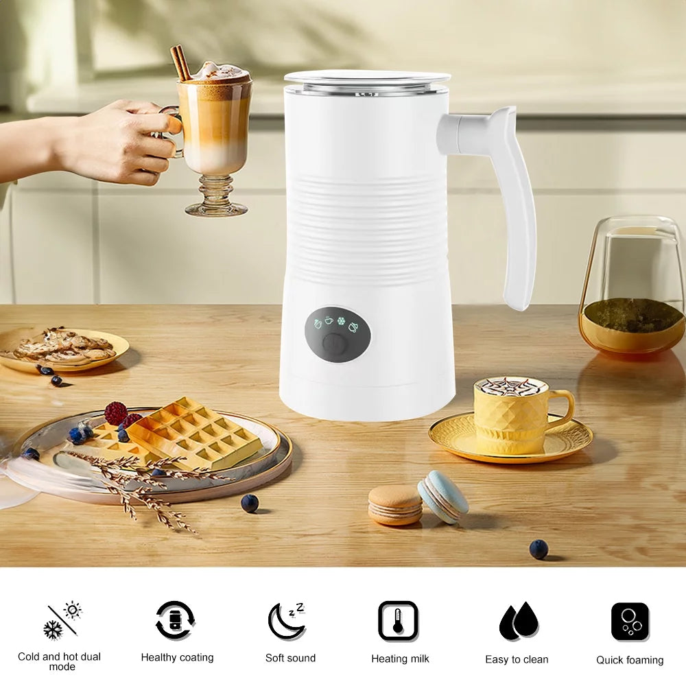 4 in 1 Electric Milk Frother and Steamer T34484