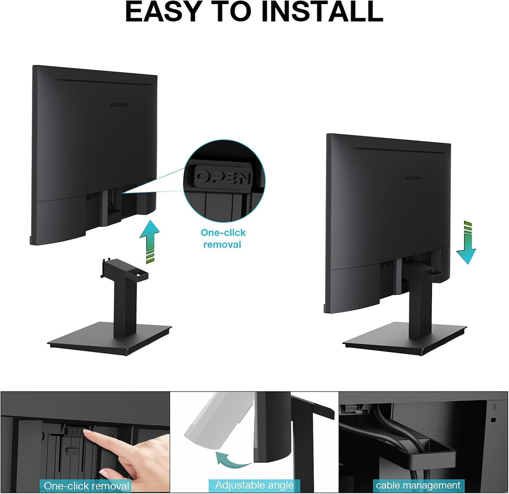22 inch FHD 1080P 75hz VA LED Monitor V54353