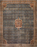 Cobalt Blue Spice Rug 2'6 x 9'6 I14218