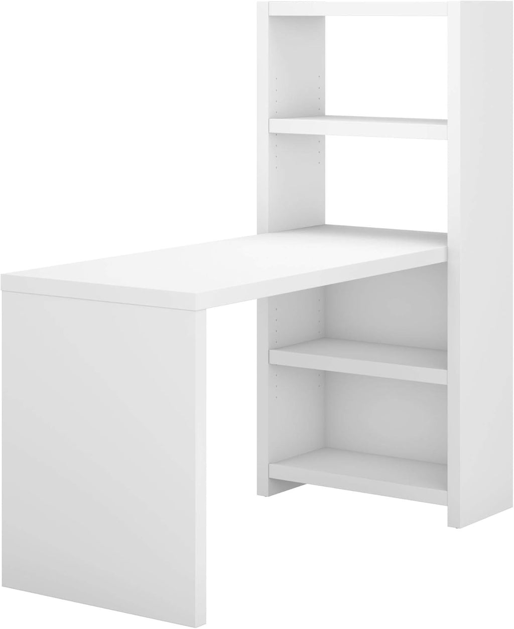 Pure White Bookcase Desk S184602