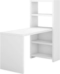 Pure White Bookcase Desk S184602