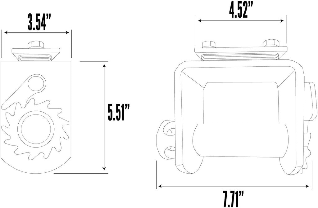4 Standard Portable Winch 5 Pack Z20103
