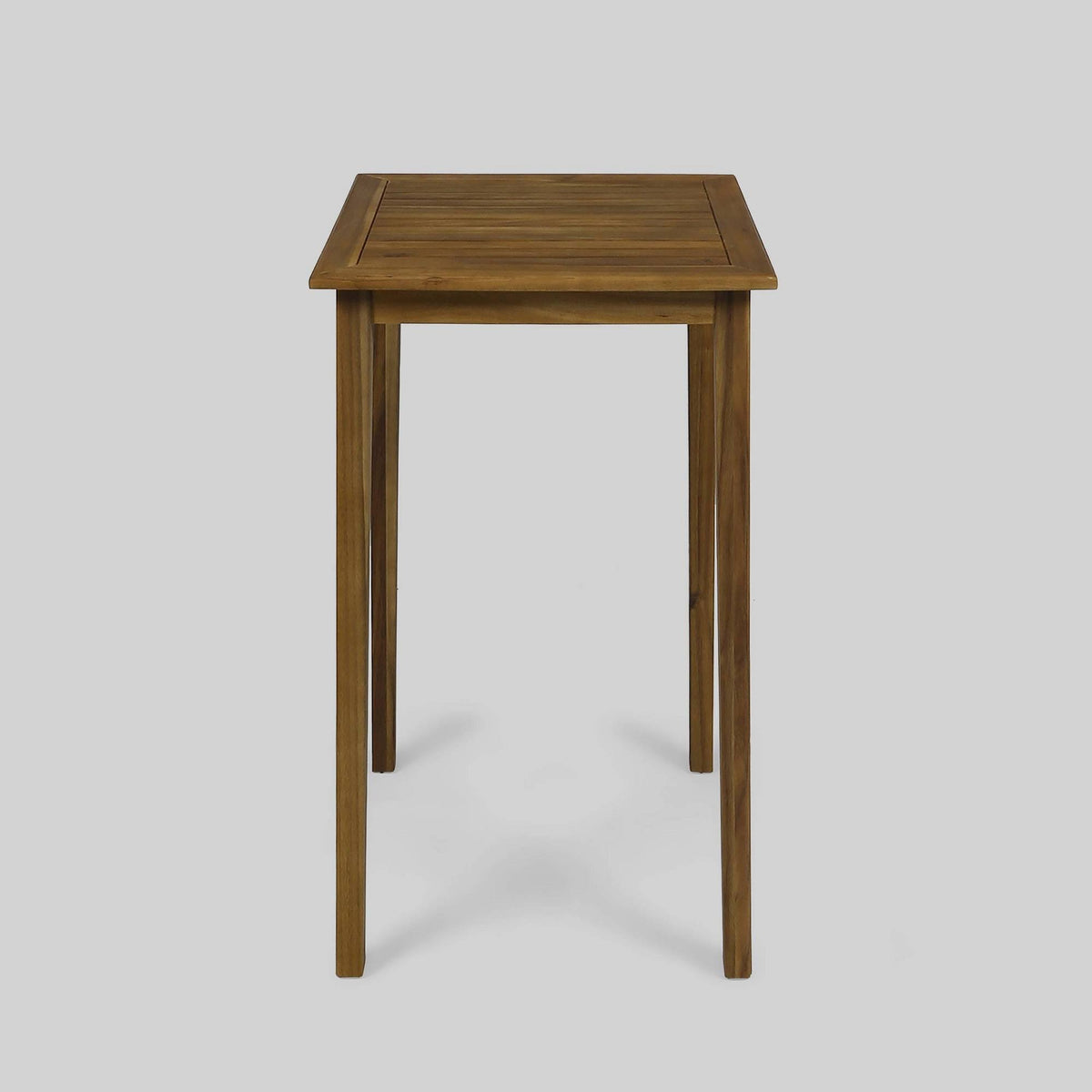 Acacia Wood Square Bar Table X2389