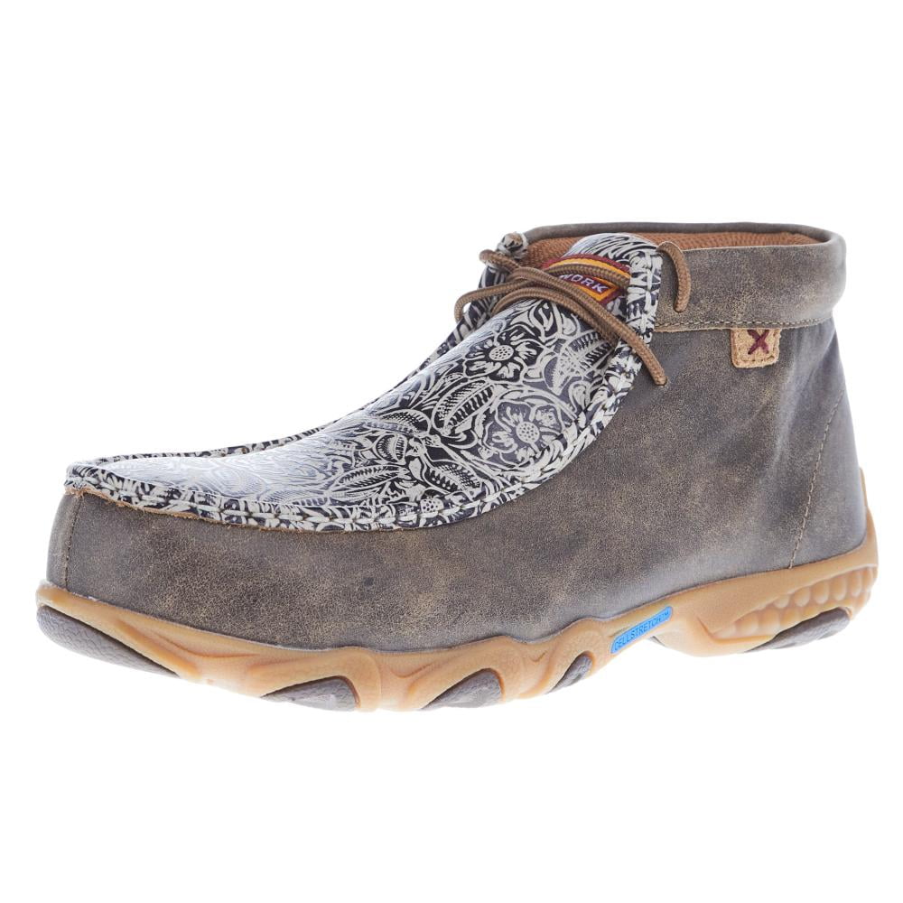 Brown Nano Toe Chukka Driving Shoes U571204