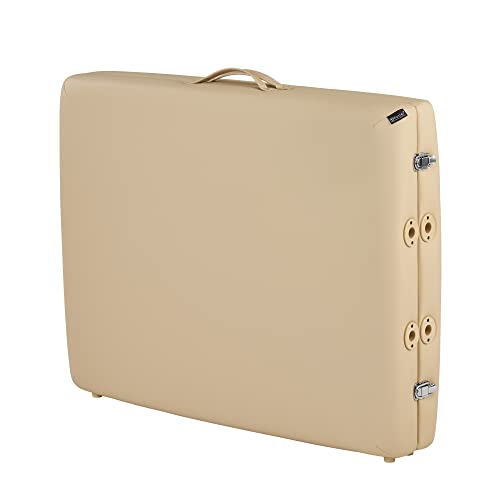 28" Portable Massage Table with Walnut Legs G695
