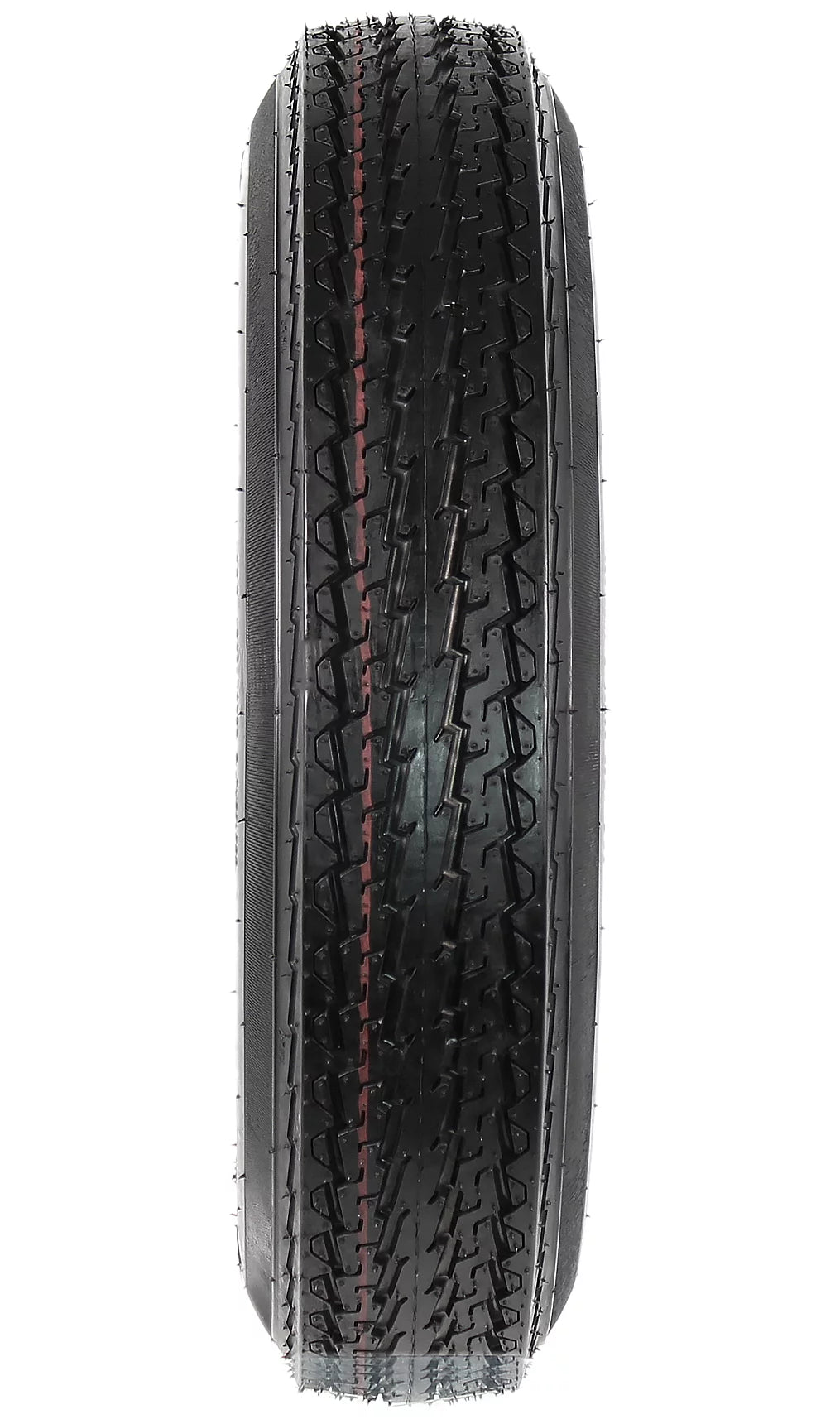 Two Trailer Tires On Rims 4.80-12 5 Lug White Spoke S2027