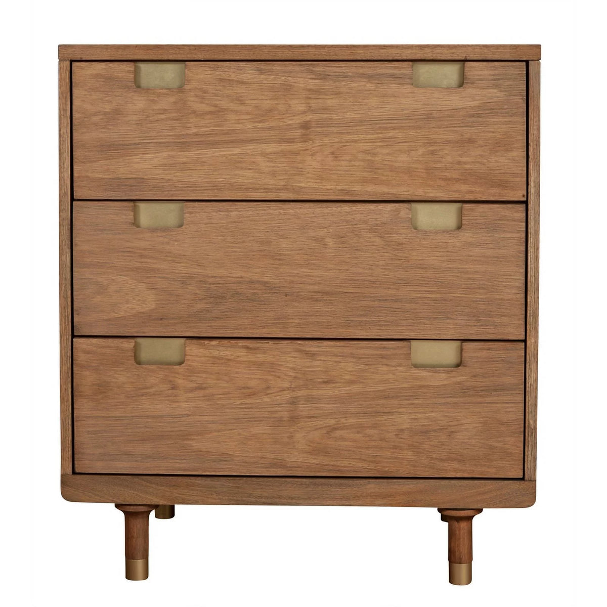 Three Drawer Wood Chest C1845