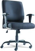 Black Big And Tall Swivel/Tilt-Back Chair T7794