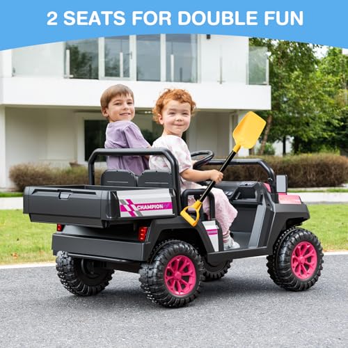 12V 2-Seater Ride on Car with Remote Control D68384