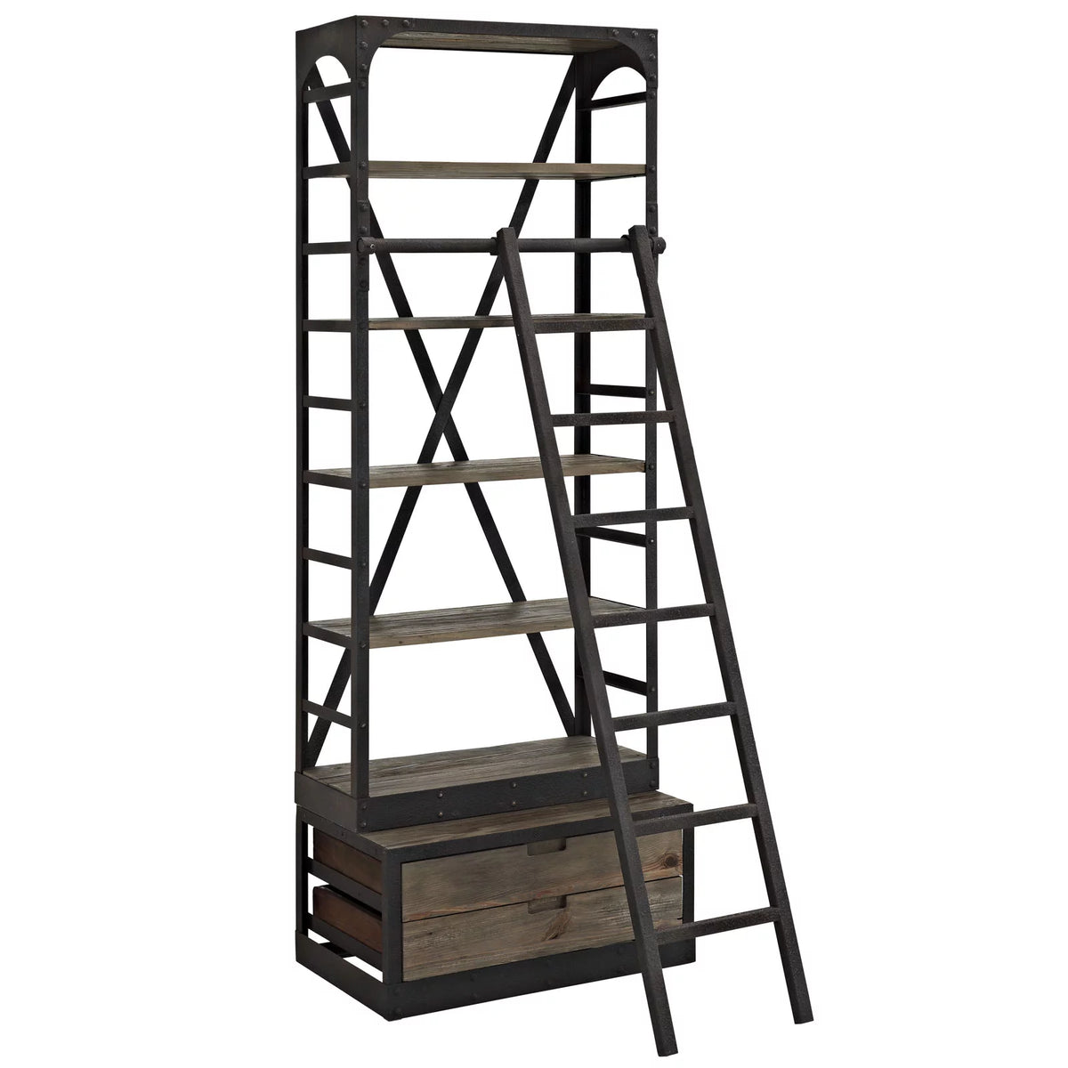 Wood Metal Stand E93888