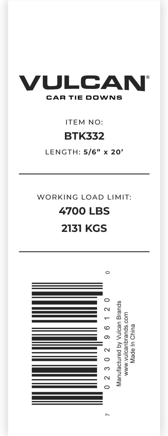 Chain and Load Binder Kit Grade 70 5/16 Inch x 20 Foot O61108