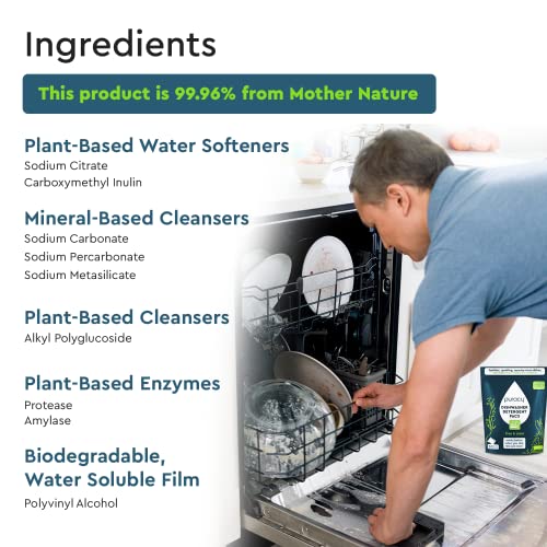 Natural Dishwasher Detergent Pods 50 Count S323577