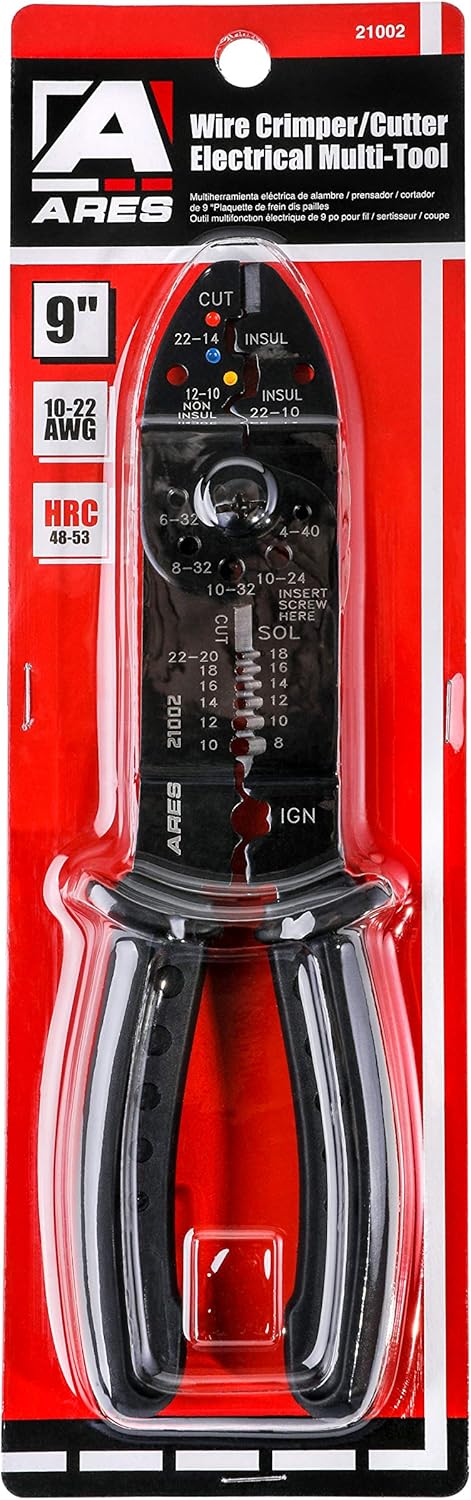 9-inch Wire Stripper Crimper and Cutter Electrical Multi-Tool R73444