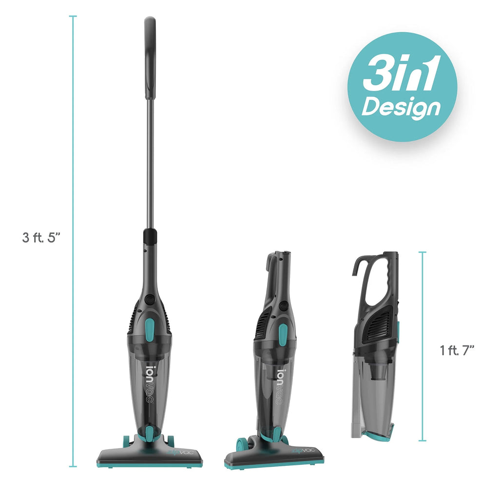 3-in-1 Corded Upright Handheld Floor and Carpet Vacuum Cleaner C7236