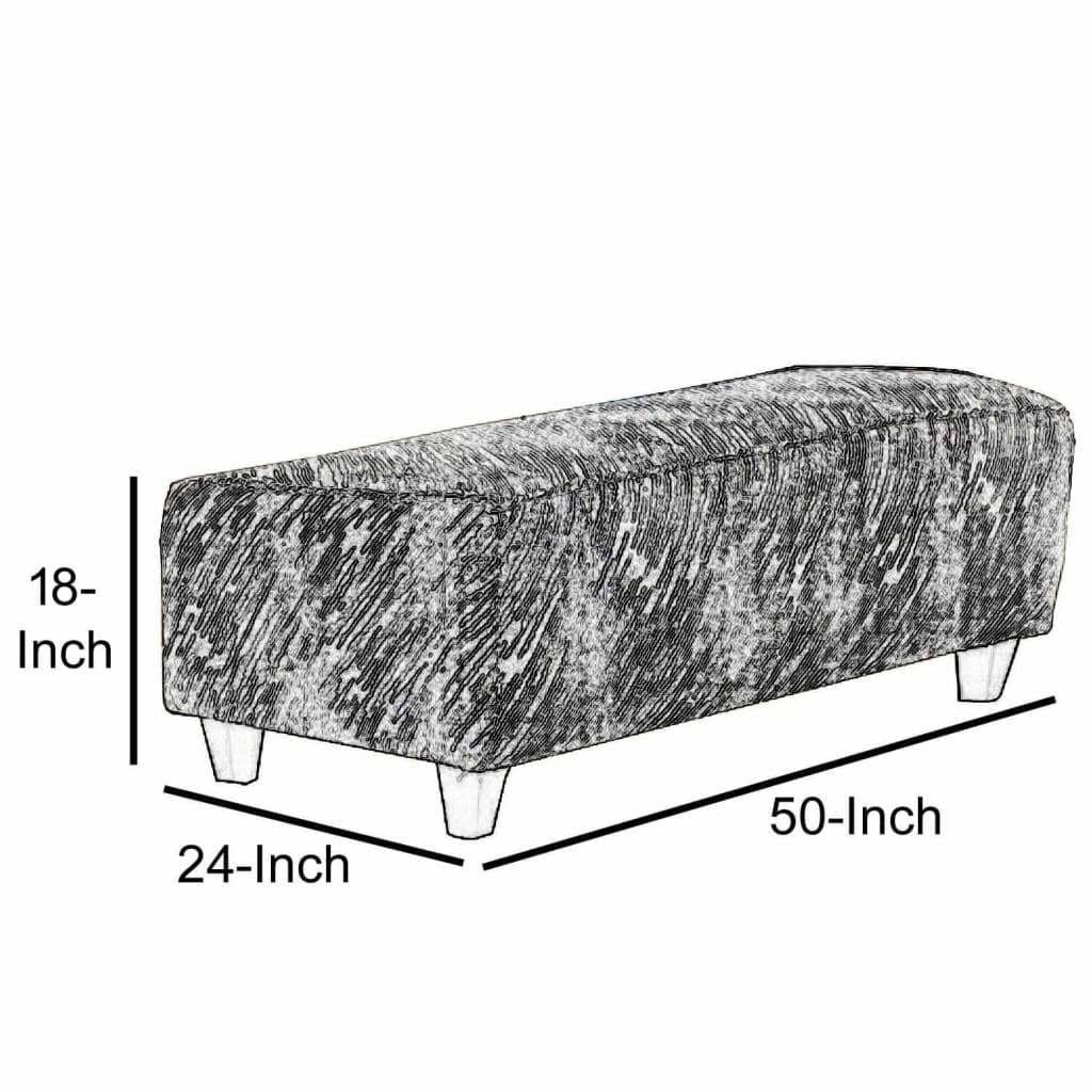 Light Mocha Ottoman X86882