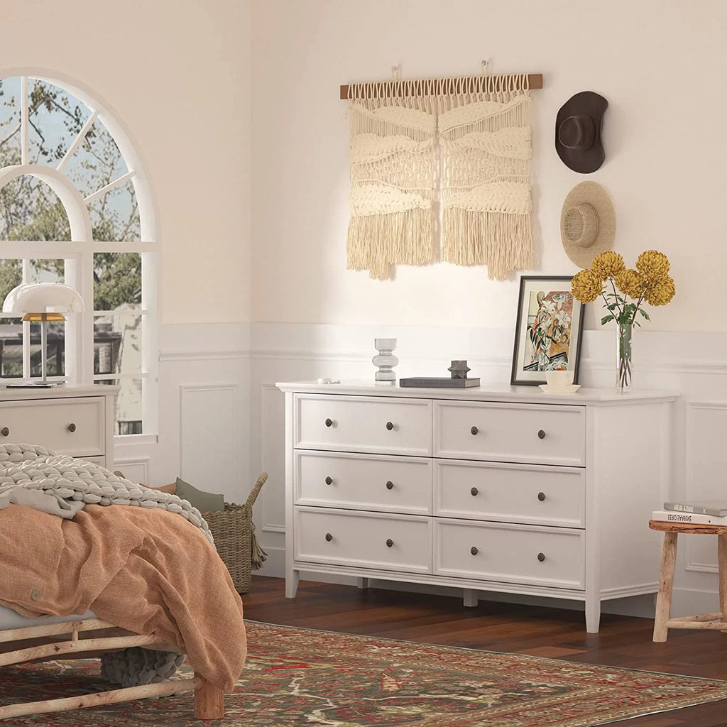 6 Drawer Solid Wood Dresser Y21037