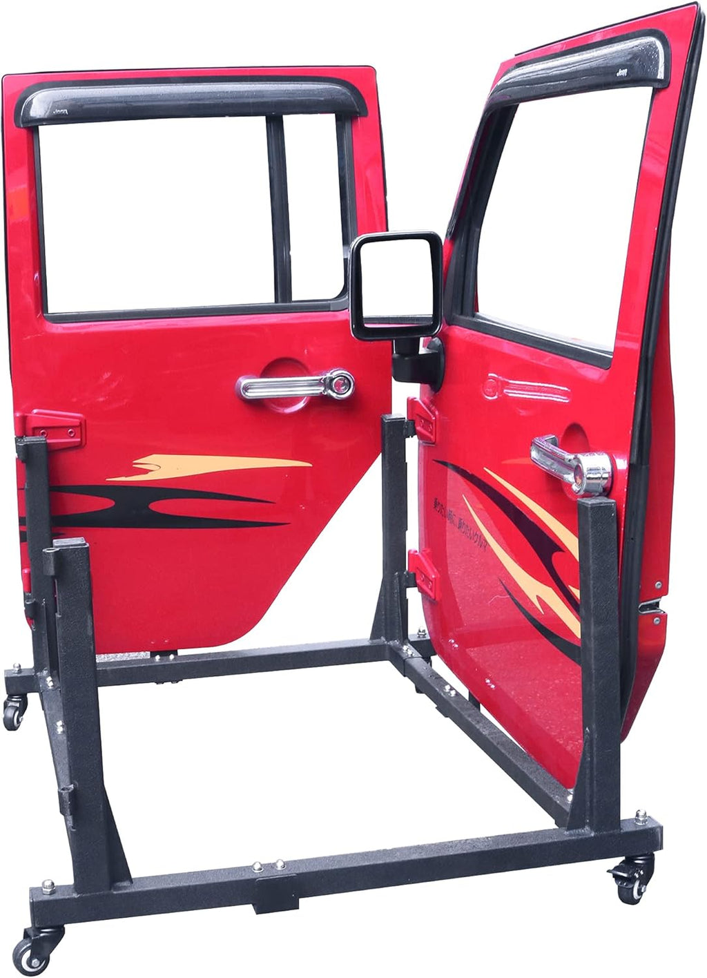 Black Door Hanger Storage Rack 40x35x23 inch F504